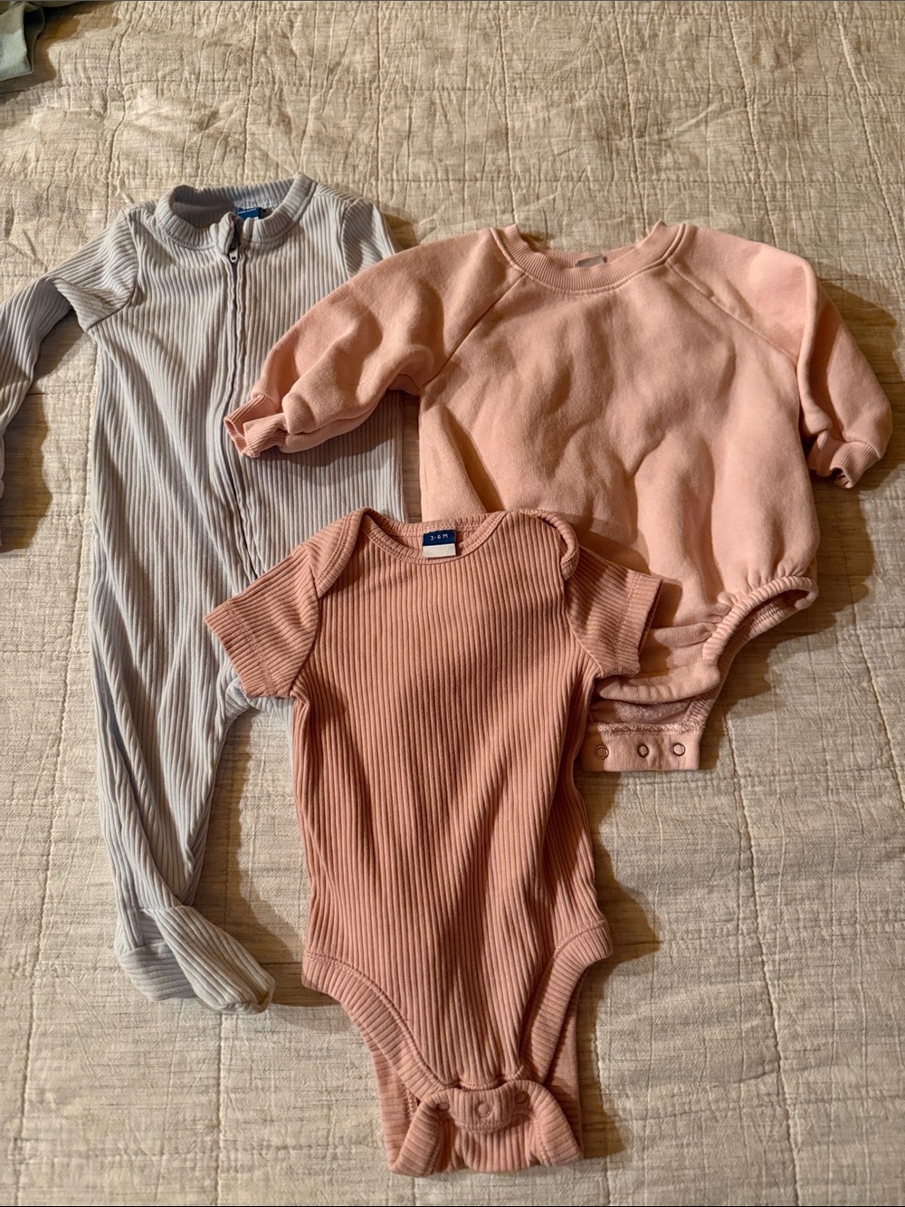 Old Navy Sleeper, Onesie and sweatshirt